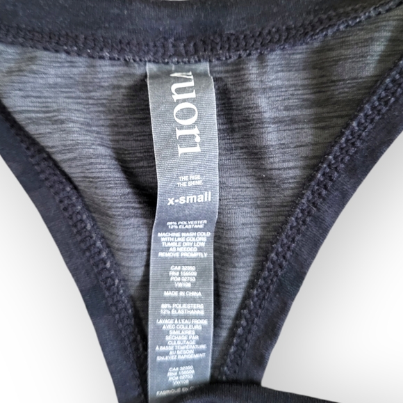 VUORI Lux Performance Tank Top Black Camo XS - Picture 3 of 3